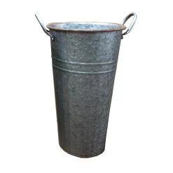 Best reviews of 💯 Large Dark Galvanized Metal French Bucket By Ashland® 👍