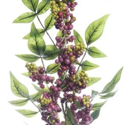 Wholesale 🛒 12 Pack: Burgundy Berry Stem with Leaves by Ashland® ✨ -Ashlandty Shop 10626463 2