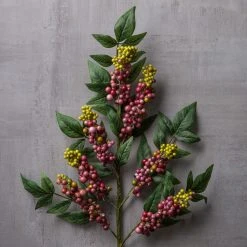 Outlet 🔥 Burgundy Berry Stem with Leaves by Ashland® ❤️ 6 Outlet 🔥 Burgundy Berry Stem with Leaves by Ashland® ❤️ -Ashlandty Shop 10626463 22