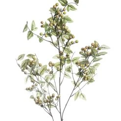 Coupon 🧨 6 Pack: Yellow & Green Berry Stem with Leaves by Ashland® 😀 -Ashlandty Shop 10626476 2