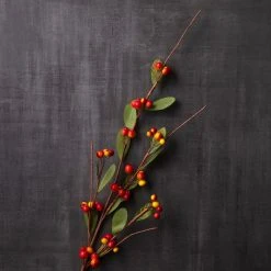 Brand new ❤️ Orange & Yellow Berry Branch Stem by Ashland® 🎉 -Ashlandty Shop 10626487 22