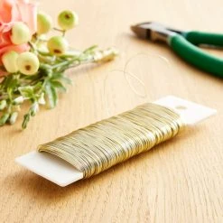 Coupon 🌟 22 Gauge Gold Aluminum Florist Wire by Ashland® 🔔 -Ashlandty Shop 10626558 20