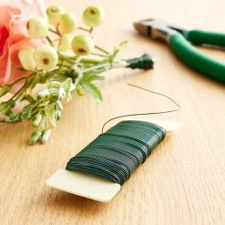 Budget ⭐ 22 Gauge Green Aluminum Florist Wire by Ashland® ✨ -Ashlandty Shop 10626559 20