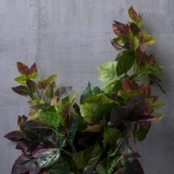 New 🌟 Green & Purple Hanging Cottonwood Bush by Ashland® ❤️