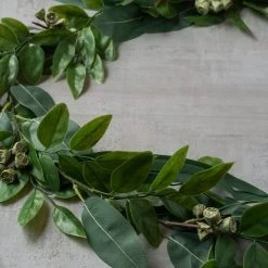 Discount π 6 Pack: 6ft. Eucalyptus Garland with Green Berries by Ashland® π 11 Discount π 6 Pack: 6ft. Eucalyptus Garland with Green Berries by Ashland® π -Ashlandty Shop 10626943 25 1