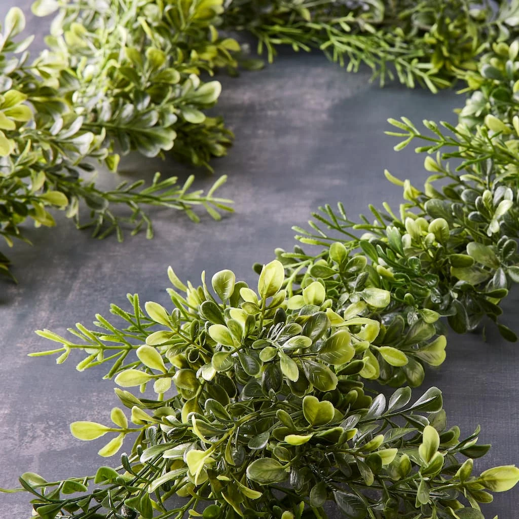 Deals 🧨 6 Pack: 6ft. Green Boxwood Garland by Ashland® ❤️ 5 Deals 🧨 6 Pack: 6ft. Green Boxwood Garland by Ashland® ❤️ - Image 3