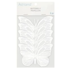 Wholesale ⭐ 8.6" White Feather Butterfly by Ashland® ⭐ -Ashlandty Shop 10627155 2