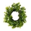 Outlet ⌛ 9" Green Mini Boxwood Wreath with Flowers by Ashland® 🤩 -Ashlandty Shop 10628624