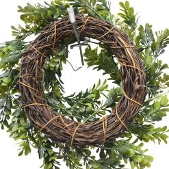 Coupon ⌛ 6 Pack: 9" Green Mini Boxwood Wreath with Flowers by Ashland® 😍 -Ashlandty Shop 10628624 3