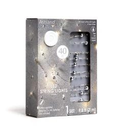 Promo ⌛ 12 Pack: 40ct. Warm White Silver Pearl LED String Lights by Ashland® 🤩 -Ashlandty Shop 10632036 7 1