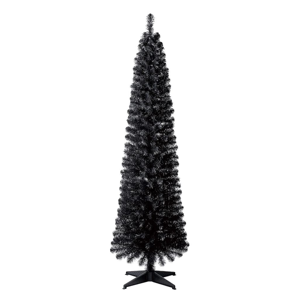 Best deal ✨ 6ft. Pre-Lit Shiny Black Pencil Tree, Clear Lights by Ashland® ⭐ 5 Best deal ✨ 6ft. Pre-Lit Shiny Black Pencil Tree, Clear Lights by Ashland® ⭐ - Image 3