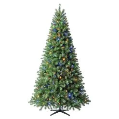 Cheapest 👏 7.5ft. Pre-Lit Whistler Pine Artificial 😀 Christmas Tree, Color Changing LED Lights by Ashland® ❤️