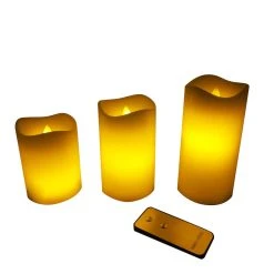 Cheap ⌛ LED Flame Pillar Candle Set by Ashland® 😍 -Ashlandty Shop 10637858 2