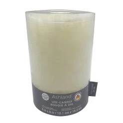 Deals 👍 4" x 6" LED Flame Pillar Candle by Ashland® 🔔 -Ashlandty Shop 10637859 1