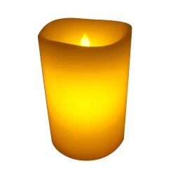 Deals 👍 4" x 6" LED Flame Pillar Candle by Ashland® 🔔 -Ashlandty Shop 10637859 2