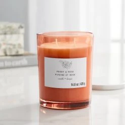 Outlet 🎉 Peony & Rose 2-Wick Jar Candle by Ashland® 😉 -Ashlandty Shop 10638399 20
