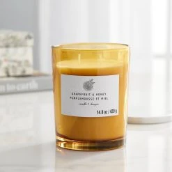 Outlet ✔️ Grapefruit & Honey 2-Wick Jar Candle by Ashland® 👍 -Ashlandty Shop 10638406 20