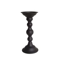 Best deal ✔️ 9.45" Black Metal Candle Holder by Ashland® 🎉