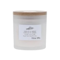 Brand new 🌟 Vanilla & Amber Wooden Wick Jar Candle by Ashland® ❤️