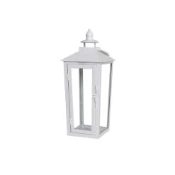 Cheap 👏 12.2" White Metal Lantern by Ashland® ⭐ -Ashlandty Shop 10638433 2 1