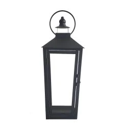 Cheapest π 6 Pack: 15.7" Black Metal Lantern by Ashland® π