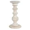 New 😉 8 Pack: 10" Whitewashed Wood Carved Pillar Candle Holder by Ashland® 🥰 -Ashlandty Shop 10639296 1 1