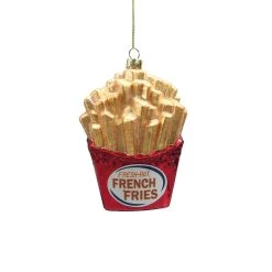 Brand new 🛒 Glass French Fries Ornament by Ashland® ✔️