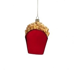 Brand new 🛒 Glass French Fries Ornament by Ashland® ✔️ -Ashlandty Shop 10640175 3