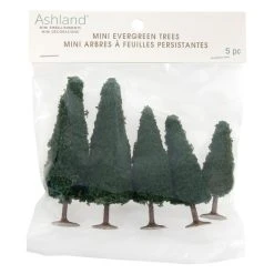 Hot Sale ✨ 12 Packs: 5 ct. (60 total) Mini Evergreen Trees by Ashland® 🔔 -Ashlandty Shop 10664903 1 1