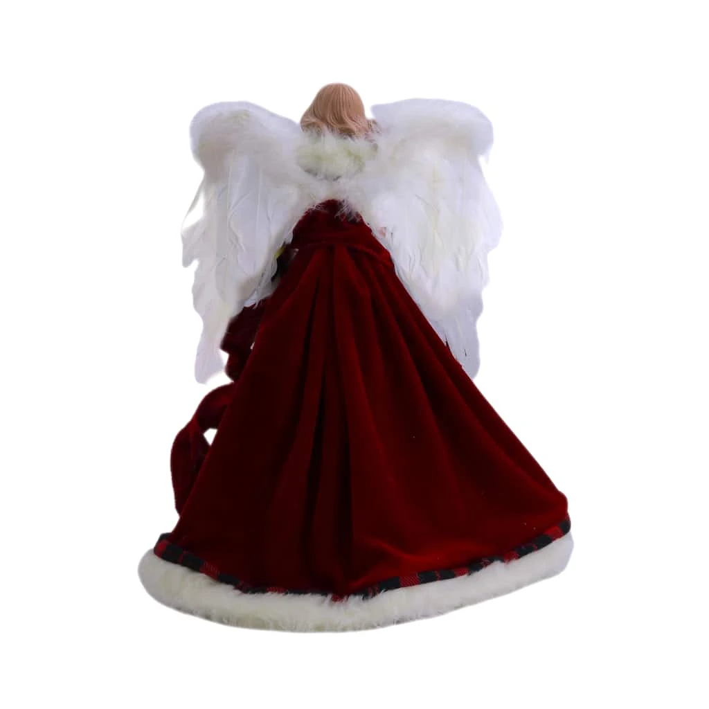 New β¨ 16" Red & Black Buffalo Check Angel by Ashland® π 5 New β¨ 16" Red & Black Buffalo Check Angel by Ashland® π - Image 3