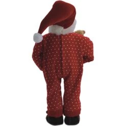 Discount ⌛ 18" Santa in Red Pajamas with Teddy Bear by Ashland® ✔️ -Ashlandty Shop 10670914 3