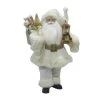 Brand new 👍 18" Santa in White Knit Fur Robe with Gifts by Ashland® 🛒