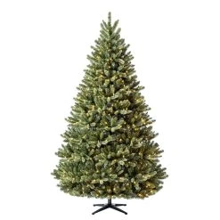 Promo 🧨 7.5ft. Pre-Lit Aspen Pine Quick Set® Artificial Christmas Tree, Warm White LED Lights by Ashland® ✨