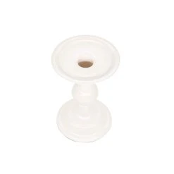 Wholesale ⭐ 12 Pack: 6" Cream Metal Pillar Candle Holder by Ashland® 🔔 -Ashlandty Shop 10671516 3