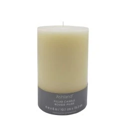 Outlet 🎁 12 Pack: 4" x 6" Ivory Pillar Candle by Ashland® ⭐