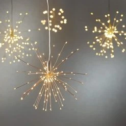 Hot Sale ✨ 12 Pack: 120ct. Warm White LED Copper String Lights Starburst by Ashland® ✨ -Ashlandty Shop 10671539 3 1