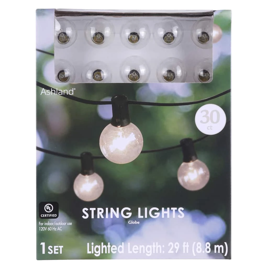 Brand new β¨ 6 Pack: 30ct. Clear Globe String Lights by Ashland® π 3 Brand new β¨ 6 Pack: 30ct. Clear Globe String Lights by Ashland® π