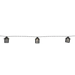 Discount โ 8 Pack: 10ct. Warm White LED Black House String Lights by Ashland® โจ