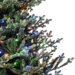 Hot Sale 🧨 7.5ft. Pre-Lit Balkan Spruce Quick Set® Artificial Christmas Tree, Color-Changing LED Lights by Ashland® ⭐ -Ashlandty Shop 10671960 17