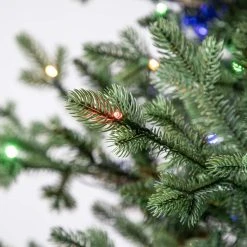 Hot Sale 🧨 7.5ft. Pre-Lit Balkan Spruce Quick Set® Artificial Christmas Tree, Color-Changing LED Lights by Ashland® ⭐ -Ashlandty Shop 10671960 18