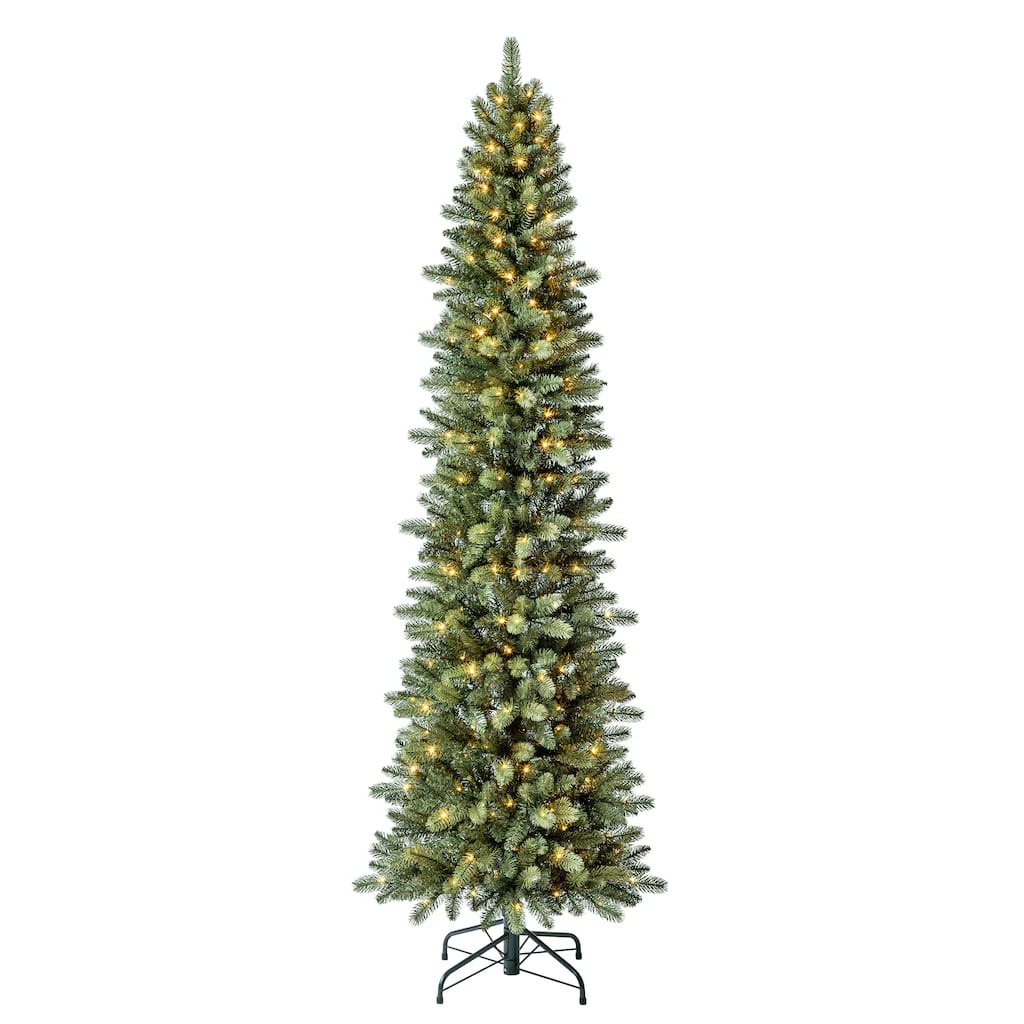 New π 7ft. Pre-Lit Avalian Pencil Pine Artificial Christmas Tree, Warm White Fairy LED Lights by Ashland® π₯ 3 New π 7ft. Pre-Lit Avalian Pencil Pine Artificial Christmas Tree, Warm White Fairy LED Lights by Ashland® π₯