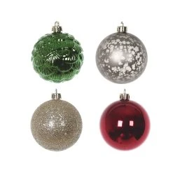 Hot Sale 🤩 Assorted 32ct. 2.5" Farmhouse Ball Ornament Set by Ashland® 🌟 -Ashlandty Shop 10672835 3