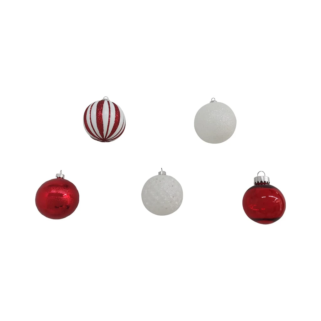 Outlet π Assorted 50ct. Red & White Ball Ornaments by Ashland® π₯° 4 Outlet π Assorted 50ct. Red & White Ball Ornaments by Ashland® π₯° - Image 2