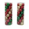 New ✨ Assorted 32ct. 3" Red, Green & Gold Shatterproof Ball Ornaments by Ashland® 🎉 -Ashlandty Shop 10672846 1