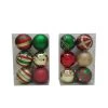 Outlet ⭐ Assorted 6ct. 4.5" Red, Green & Gold Shatterproof Ball Ornaments by Ashland® 👏 -Ashlandty Shop 10672854 1