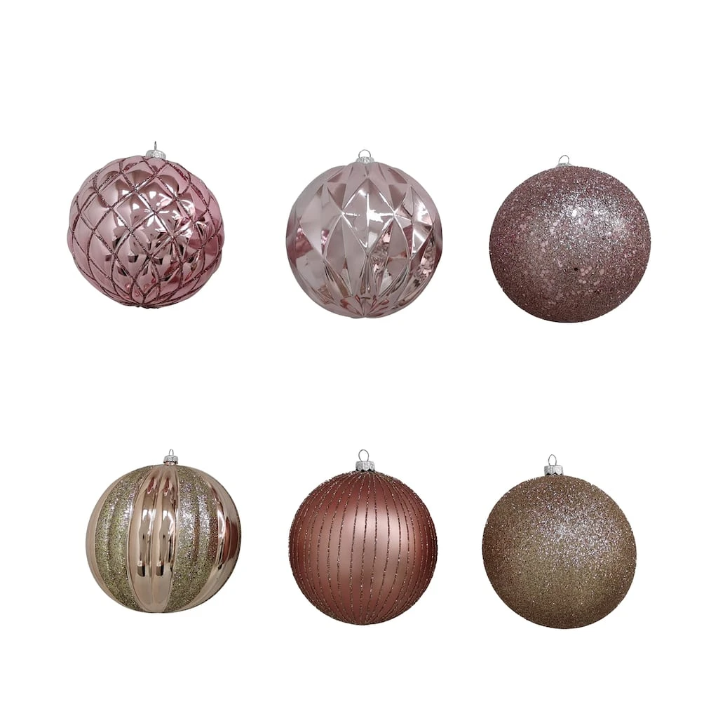 Deals π Assorted 6ct. 4.5" Pink Shatterproof Ball Ornaments by Ashland® π€© 5 Deals π Assorted 6ct. 4.5" Pink Shatterproof Ball Ornaments by Ashland® π€© - Image 3