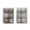 Deals ⌛ Assorted 6ct. 4.5" Silver & White Shatterproof Ball Ornaments by Ashland® 💯 2 Deals ⌛ Assorted 6ct. 4.5" Silver & White Shatterproof Ball Ornaments by Ashland® 💯 -Ashlandty Shop 10672863 1