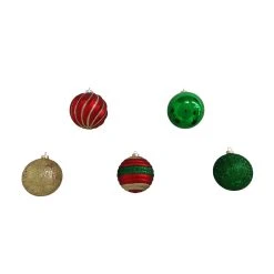 Hot Sale ✔️ Assorted Red, Green & Gold Plastic Round Ornaments by Ashland® ⌛ 12 Hot Sale ✔️ Assorted Red, Green & Gold Plastic Round Ornaments by Ashland® ⌛ -Ashlandty Shop 10672881 2