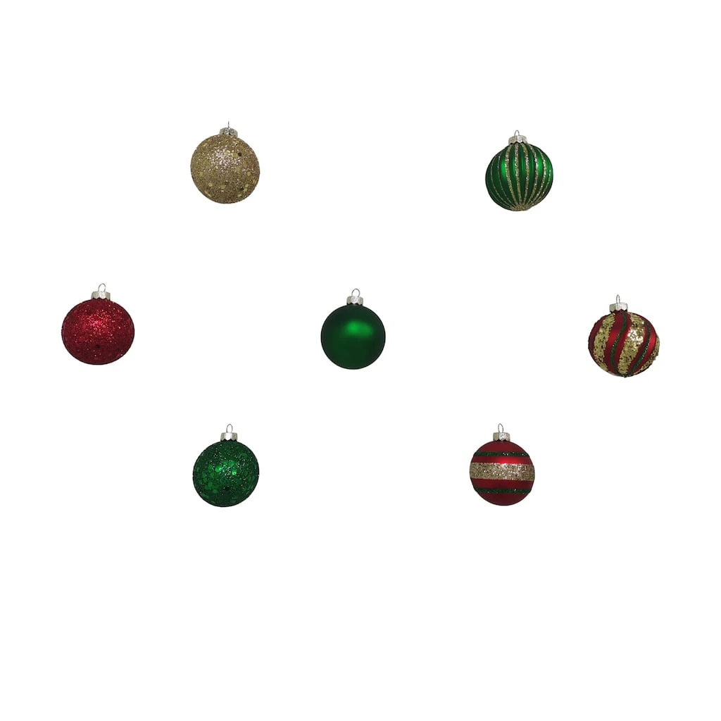 Hot Sale ✔️ Assorted Red, Green & Gold Plastic Round Ornaments by Ashland® ⌛ 7 Hot Sale ✔️ Assorted Red, Green & Gold Plastic Round Ornaments by Ashland® ⌛ - Image 5