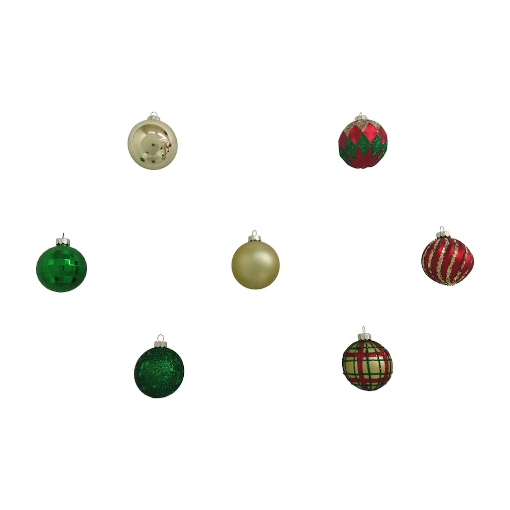 Hot Sale ✔️ Assorted Red, Green & Gold Plastic Round Ornaments by Ashland® ⌛ 9 Hot Sale ✔️ Assorted Red, Green & Gold Plastic Round Ornaments by Ashland® ⌛ - Image 7